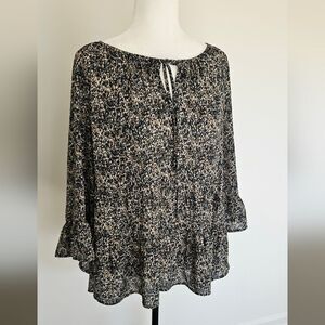 Floral & ivy blouse